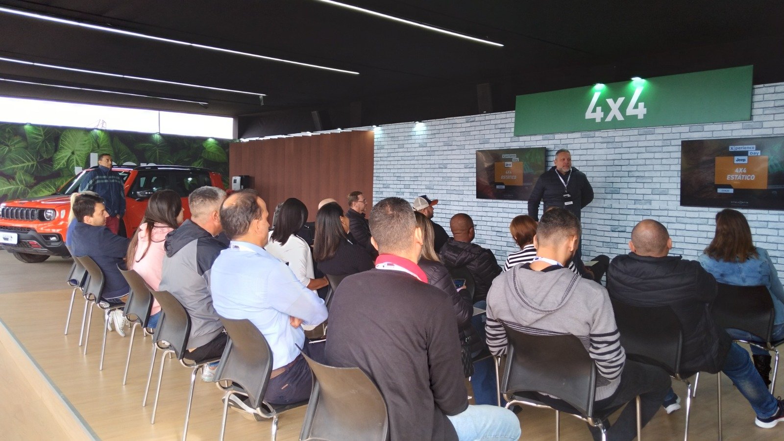 Sala de treinamento imersivo