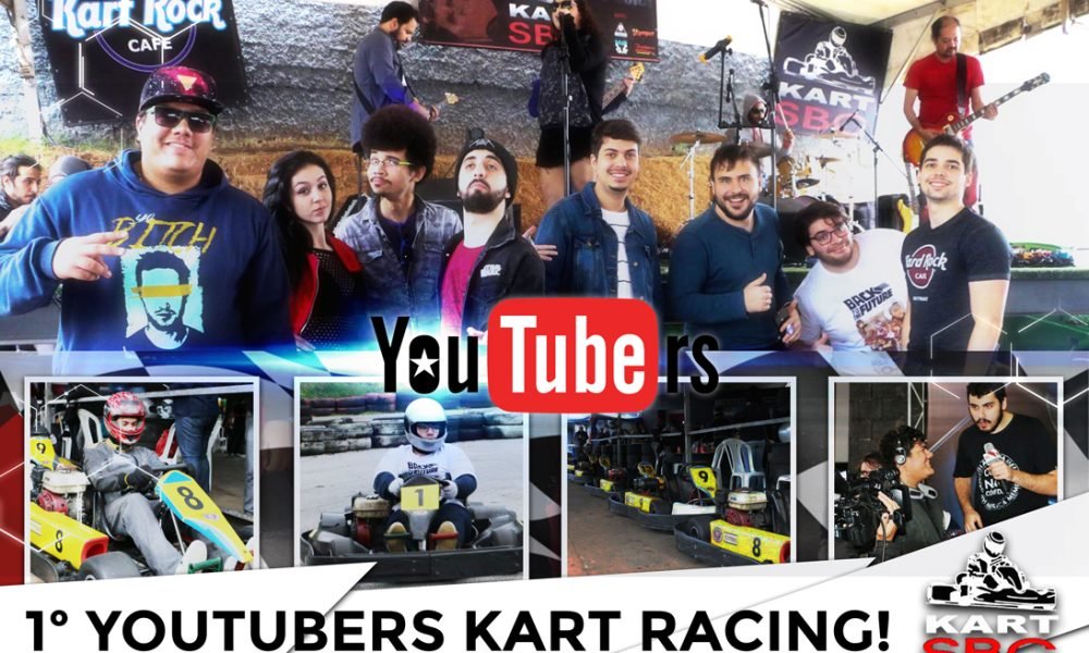 1º Youtubers Kart Racing! Link ao vivo com 35 mil visualizações-1